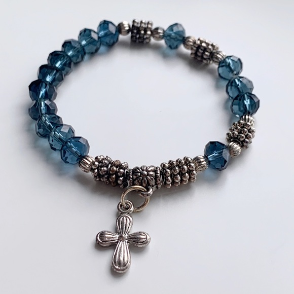 Swarovski Pearl & Czech Crystal Trio Bracelet Set - Picture 4 of 13